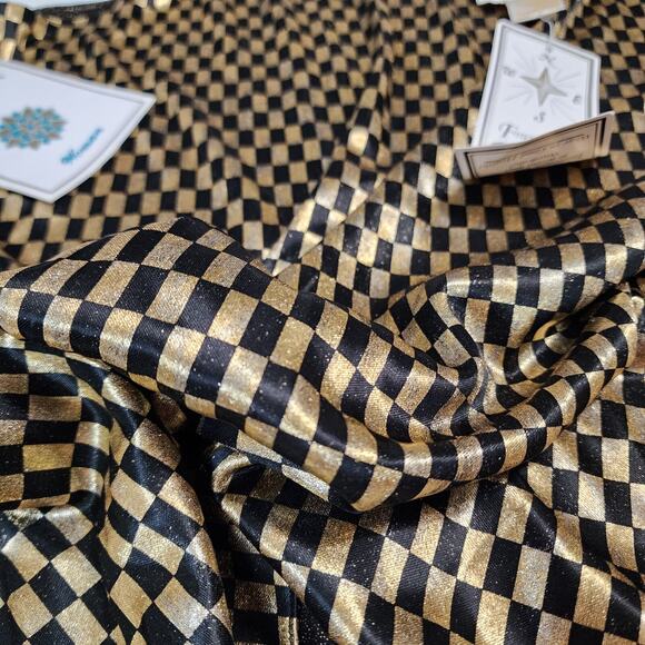 Four-way Tank Top Size 3X Gold Silver Shiny Mermaid Leopard Check Jordan Woman - Picture 11 of 16